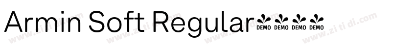Armin Soft Regular字体转换